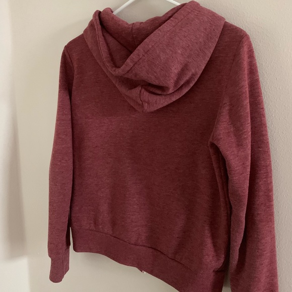 red zip up jacket - Picture 4 of 5